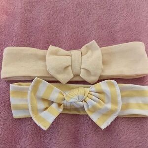 Set of two baby head bands